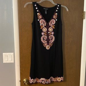 INC Embellished Black Dress